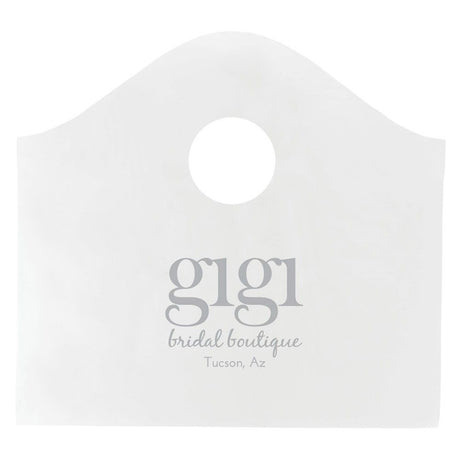 Frosted Clear - Frosted Wave Bag - 22 x 18 x 8"