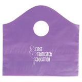 Purple Grape - Frosted Wave Bag - 18 x 15 x 6"
