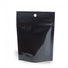 Black - Stand Up Zipper Pouch - 3-5/8 x 1.5 x 5"
