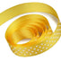 Maize / White Dots - El Darado Swiss Dot Ribbon - 3/8" x 100 Yards