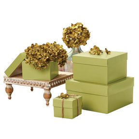 Sage Green Gift Boxes - Lid and Base