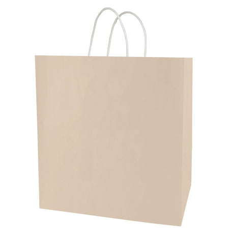 Sand - Smooth Top Egde Shopping Bag - 16 x 7 x 19"