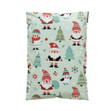 Santa Poly Mailers Size 7.5x10.5 Woodland Christmas Shipping Bags