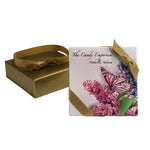 Metallic Gold - Satin Stretch Loop - 1/2" - 10" Loop