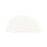 White - Semi-Circle Candy Pad - (Semi-Circle) 6-1/2 x 3-1/8"