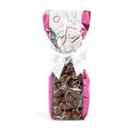 Scribble Hearts - Stand Up Candy Bag - (1 lb) 2-3/4 x 2 x 11"