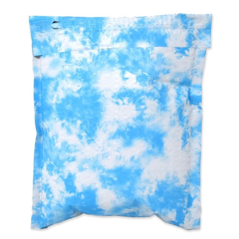 Sky Tie Dye Clouds Bubble Mailers Size 6.5x10 Padded Shipping Bags