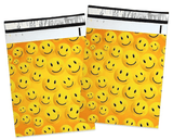 Smiley Face Poly Mailers Size 10x13 Emoji Shipping Bags