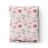 Snow Globe Poly Mailers Size 10x13 Christmas Shipping Bags