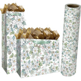 Snowdrift Floral Gift Bags & Wrapping Paper