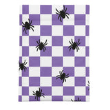 Spider Halloween Poly Mailers Size 10x13 Purple Check Shipping Bags