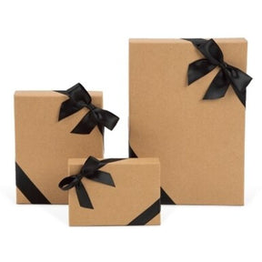 Black - Satin Bow Stretch Loop - Lg. 1" width Ribbon / 25-3/8" Loop