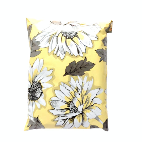 Sunflower Poly Mailers Size 10x13 Shipping Bags