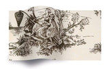 Toile Black On Oatmeal - Tissue - Ream - 20 x 30"