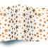 Gold Star On White - Tissue - Ream - 20 x 30"