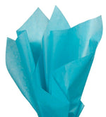 Bright Turquoise - Tissue - Ream - 20" x 30" - Quire Folded