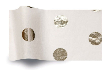 Reflections Silver Hot Spots - Tissue - Ream - 20 x 30"