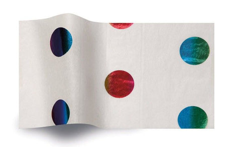 Reflections Rainbow Hot Spots - Tissue - Ream - 20 x 30"