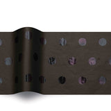 Reflections Black On Black Hot Spots - Tissue - Ream - 20 x 30"
