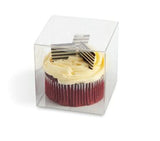 Clear - Clear Cube Box - 4 x 4 x 4"