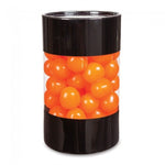 Black Band / Clear - Candy Tube - 2-3/4 (Dia) x 4-1/2" (H)