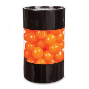 Black Band / Clear - Candy Tube - 2-3/4 (Dia) x 4-1/2" (H)
