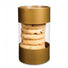 Gold Band / Clear - Candy Tube - 2-3/4 (Dia) x 4-1/2" (H)