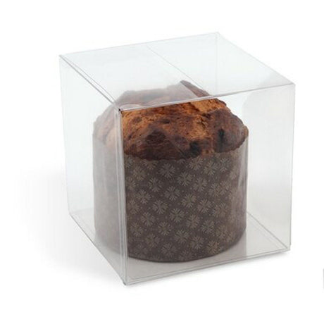 Clear - Clear Cube Box - 6 x 6 x 6"