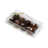 Clear - Clear Truffle Box - (Large - 8 Pc.) 8-1/2 x 4-1/4 x 1-5/8"