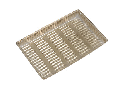 Gold - Candy Tray - (1/2 lb & 1 lb) 8-1/8 x 5-1/4"  (Use two trays for 1 lb box)