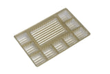 Gold - Candy Tray - (1/2 lb & 1 lb) 8-1/8 x 5-1/4"  (Use two trays for 1 lb box)