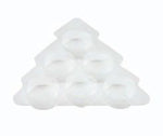 Clear - Clear Tree Candy Tray - 5-3/16 x 5-3/16 x 1/2"