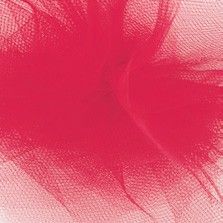 Cherry Red - Tulle - 6" x 25 Yards