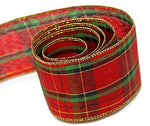 Tartan Plaid - Tartan Plaid Ribbon - 2-1/2" x 50 Yards