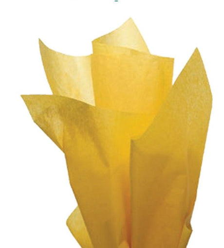 Harvest Gold - Tissue - Ream - 20" x 30" - Quire Folded
