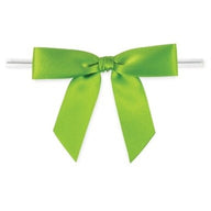Kiwi - Bow with Twist Tie - 2-3/4" Width Bow - 4" Twist Tie