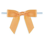 Yellow Gold - Bow with Twist Tie - 2-3/4" Width Bow - 4" Twist Tie