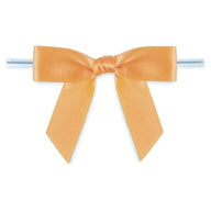 Yellow Gold - Bow with Twist Tie - 2-3/4" Width Bow - 4" Twist Tie