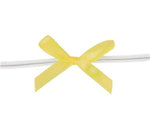 Lemon - Bow with Twist Tie - 1-5/8" Width Bow - 3" Twist Tie