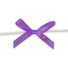 Purple - Bow with Twist Tie - 1-5/8" Width Bow - 3" Twist Tie