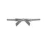 Silver - Bow with Twist Tie - 1-5/8" Width Bow - 3" Twist Tie