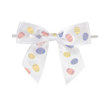 Pastel Easter - Bow with Twist Tie - 3-1/2" Width Bow - 4" Twist Tie