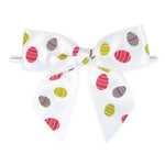Contemporary Easter - Bow with Twist Tie - 3-1/2" Width Bow - 4" Twist Tie
