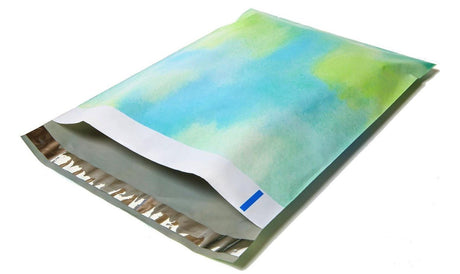 Unicorn Tie Dye Blue Poly Mailers Size 10x13 Colorful Shipping Bags