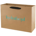 Uptown Chelsea Kraft - Twill Ribbon Handle Gift Bag - 13 x 5 x 10"