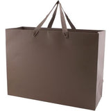 Uptown Chocolate- Twill Ribbon Handle Gift Bag - 16 x 6 x 12"
