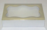 Silver Foil - Cookie Box - 8-1/2 x 5-3/8 x 2" (1 lb)