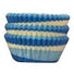 Swirl Design Blue/Light Blue Cups - Baking Cup - 1-3/8 (Dia) x 3/4" (H)