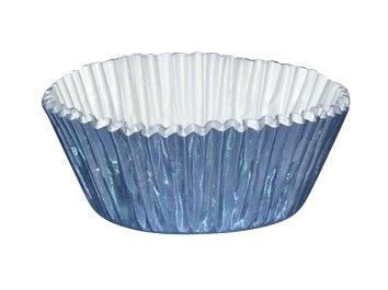 Silver Foil - Baking Cup - 1-1/4 (Dia) x 3/4" (H)