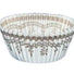 White/Gold Design - Baking Cup - 2" (Dia) x 1-1/4" (H)